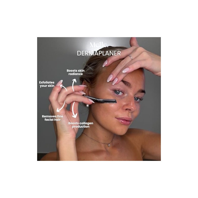 Melle - Eyebrow Razor Dermaplaning Razor Made in Sweden -