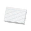 Herlitz Herlitz 1150887 Karteikarte A8, liniert, 200 Stück, weiß