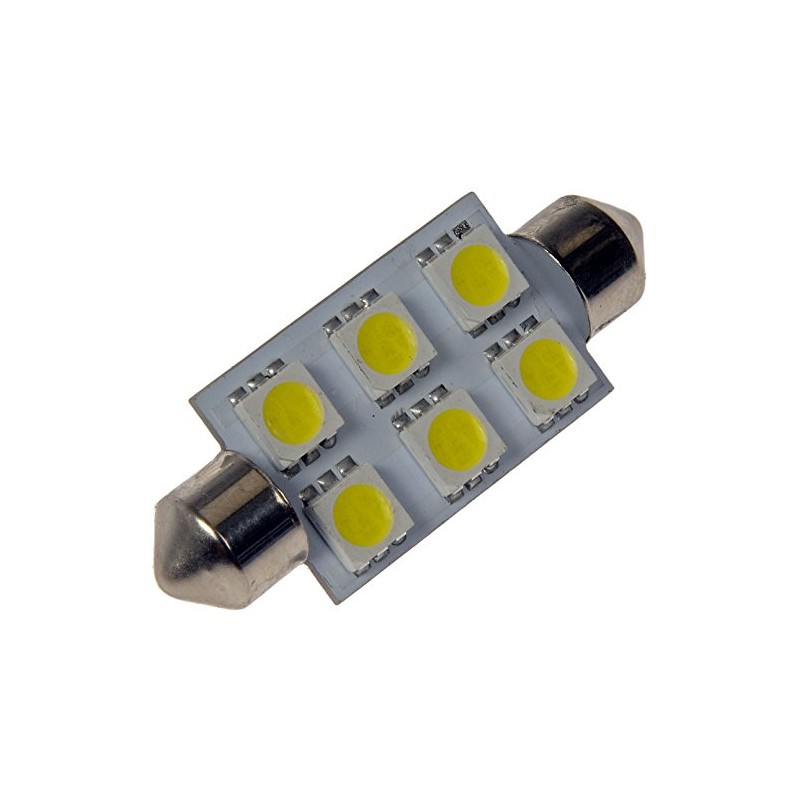 Dorman 212W-SMD 212 White 5050SMD 6LED Bulb Compatible with Select