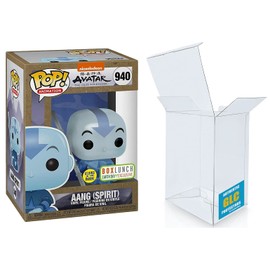 Funko POP! Aang (Spirit) Glow in The Dark from Animation Avatar The Last Airbender Vinyl Figure #940 - BoxLunch Earth Day Exclusive Bundle with GLC Protector