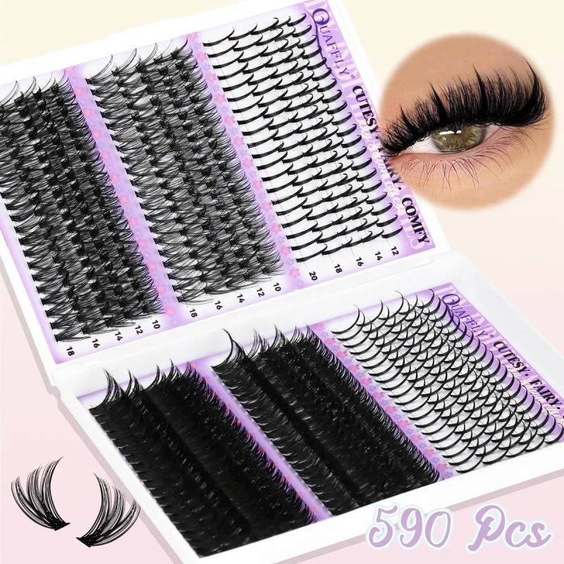 Kit De Extensiones De Pestañas Diy De 10 A 20