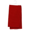 Primitives by Kathy Red Cotton-Linen Feliz Naughty Dog Dish Towel,