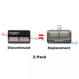 Liftmaster 972LM 3-Pack Security+ Garage Opener Remote Replaced by 892LT Remote
