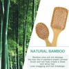 Combetter Natural Bamboo Hairbrush Set - Get Smooth, Shiny, and
