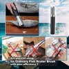 Powerful Electric Fish Scaler ，Cordless Fish Scaler Remover Easily Remove