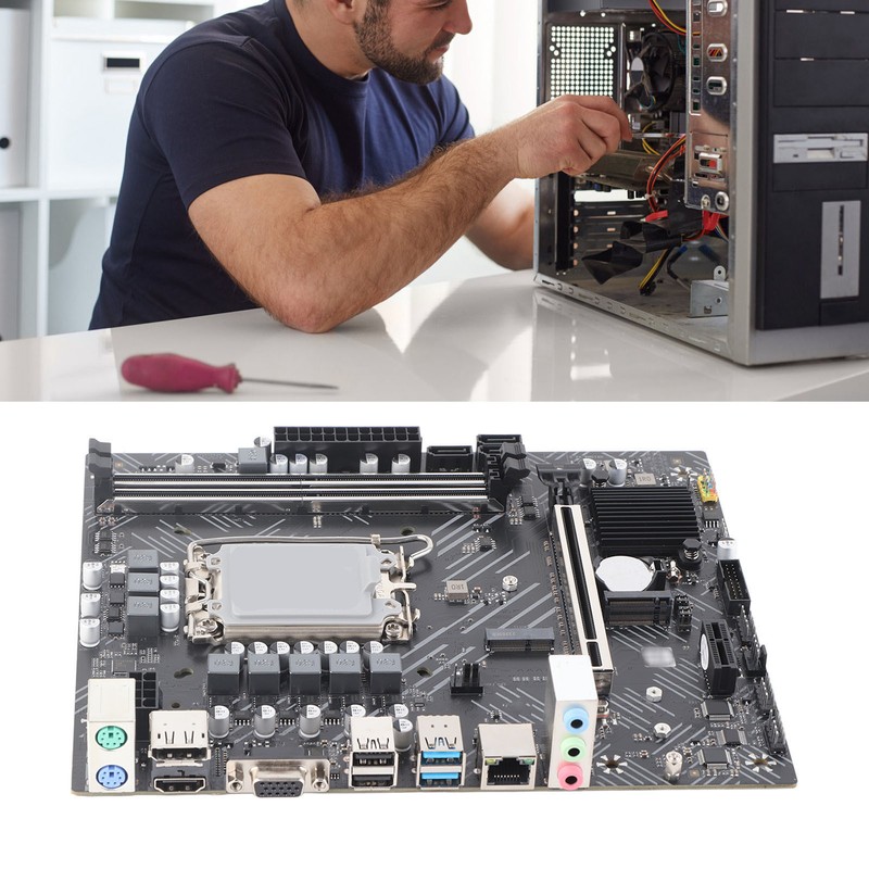 Motherboard M LGA 1700 Pin DDR4 Desktop Computer Motherboard for