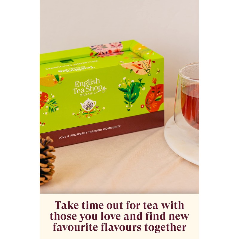 English Tea Shop Organic Wellbeing Favourites - 40 Tea Bag