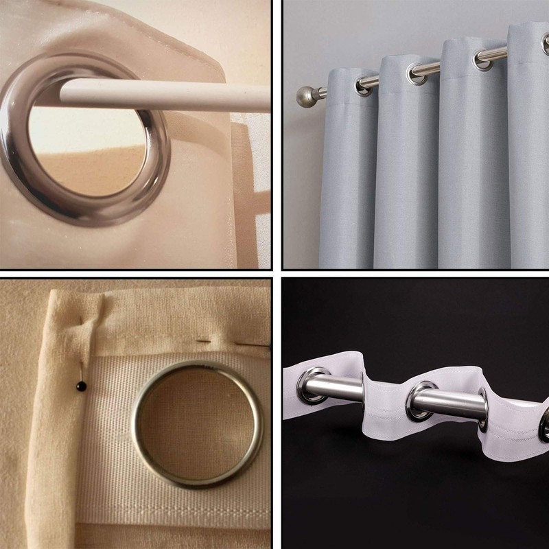 INCREWAY Curtain Tape 10M Curtain Tape Eyelet Tape for Perforated