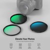 Neewer 58mm UV/CPL/ND Lens Filter Kit with Hard Shell Storage
