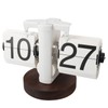 Flip Desk Clock Retro Single Sided Battery Powered Retro Vintage