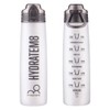HYDRATEM8 - Active Motivational Sports Water Bottle with Time Markings,