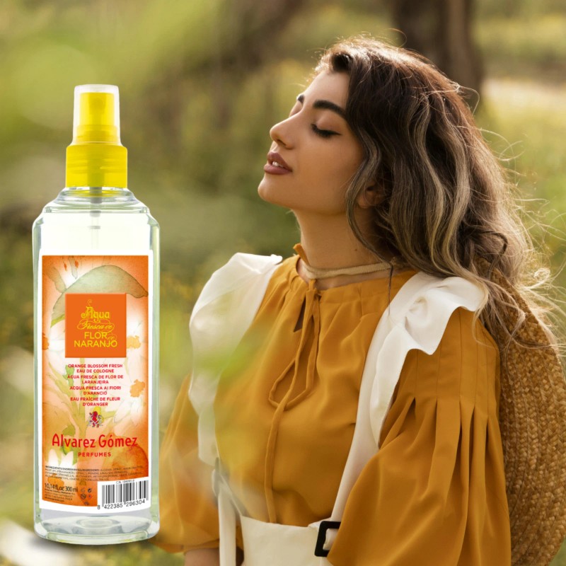 Alvarez Gomez Eau de Cologne – Orange Blossom Fragrance, 10.14