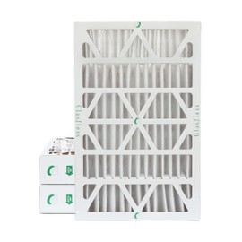 Glasfloss 16x25x4 MERV 10 (FPR 5-6) 4" Inch Pleated Air Filters Box of 3. Actual Size: 15-1/2 x 24-1/2 x 3-3/4