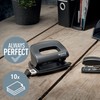 Leitz NeXXt Recycle Mini Hole Punch, 10 A4 Sheet Puncher,
