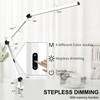 Micomlan LED Desk Lamp with Clamp, Dual Light Table Lamp