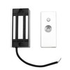 QWORK Electric Magnetic Lock, 60kg 130LBs Holding Force Electric Magnetic