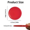 12 Pcs Air Hockey Pucks, Red & Blue 2.5 Inch