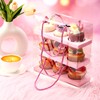 Thenshop 20 Set of Clear Cupcake Boxes 9" x 3"