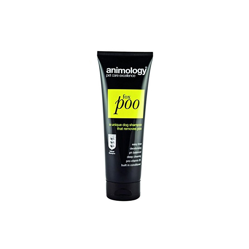 Animology Fox Poo Unique Dog Shampoo to Remove Poo 250ml