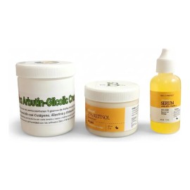 Kit Antimanchas: Arbutina 5% Crema, Retinol Y Vitamina C
