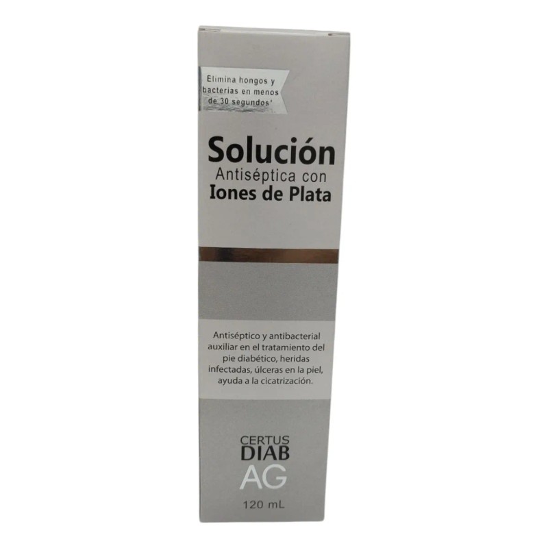 Solucion Curacion Iones De Plata 120ml1 Pza