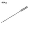 HARFINGTON 5Pcs Ball End Hex Head Wrench Screwdriver Bit H1.5