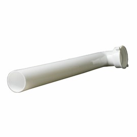 LEFITPA Replacement 1681-T 1-1/2 Inch x 15 Inch Long Plastic Tubular Direct Connect Waste Arm with Nut & Washer for Thrifco Plumbing 4401681
