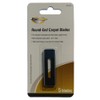 FlorCraft® 3/4"" x 2-1/4"" Carpet Knife Blades - 5 Pack,