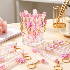 Upgrade 48 Pcs Disposable Mascara Wands Set Eyebrow Spoolies