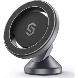 SYNCWIRE MagSafe 자동차 마운트용 SYNCWIRE - 대시보드용 360 회전 마그네틱 휴대폰 홀더 강력 자석 호환 17 Pro [Carbon Fiber] SYNCWIRE MagSafe Car Mount - 360 Rotation Magnetic Phone Holder for Dashboard, Strong Magnet Compatible with 17 Pro [Carbon Fiber]