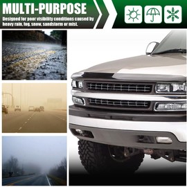 LQI Front Headlight+ Bumper Lights Lamps 4pcs Compatible with Chevy Silverado 1999-2002/ Compatible with Chevy Suburban 2000 2001 2002 2003 2004 2005 2006 Clear lens Black Housing Amber Reflector