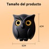Llavero, Llaves de Búho con Diseño, 3 Soportes para Búho,