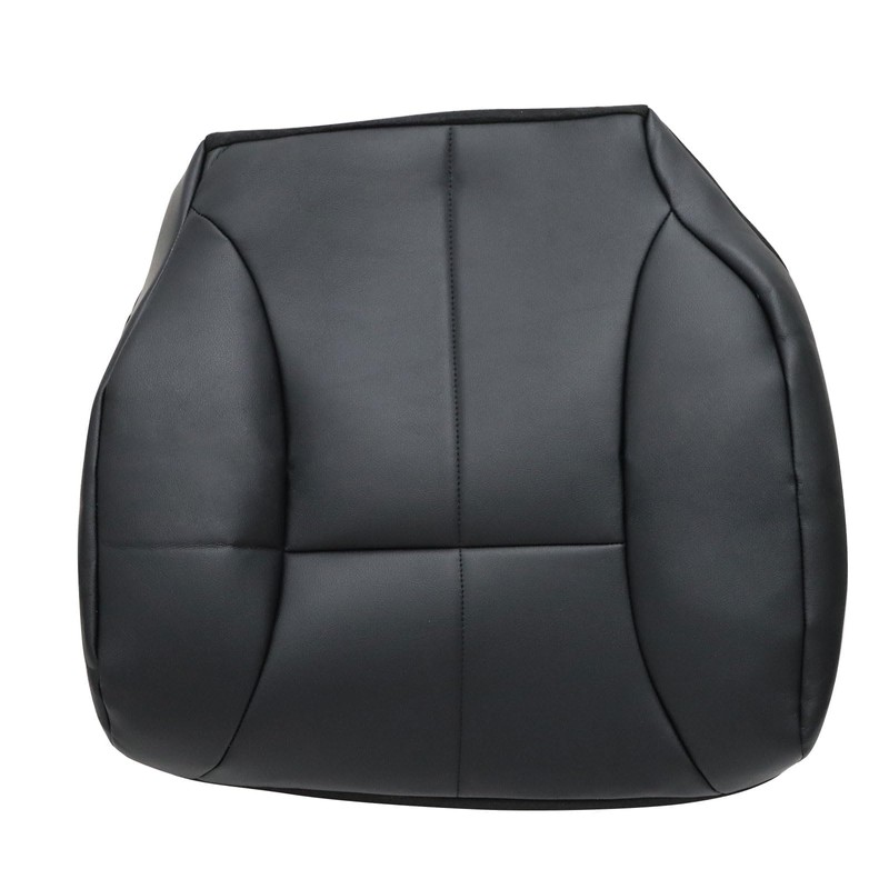 FZJDSD 2PCS Black Driver & Passenger Side Bottom Replacement Leather