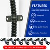 (1/2" Dia * 25 Feet) Yariwiz Black Special Extra Flexible