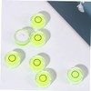 SHINEOFI 16PCS Circular Bubble Level Diameter Height Surface Level for