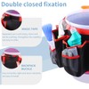 ZIORS Bucket Cleaning Tool Organizer,Wash Tool Caddy 5-Gallon Organizer,5 Gallon