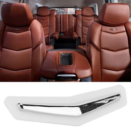 Aramox Seat Back Emblem, Car Interior Seat Back Badge Trim Crest Shape Decoration Replacement for