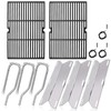Adviace Grill Parts for Jenn-Air 720-0336, Heat Shield, Grill Burners
