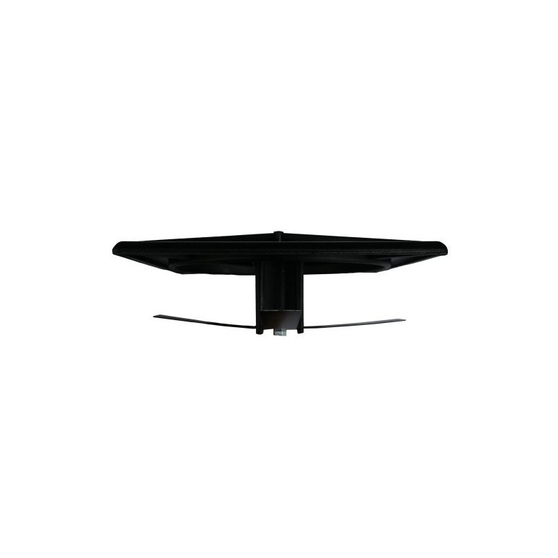 6" Square Light Pole Top Cap- Black Plastic by Deltech