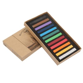 24/12/36/48 Colores surtidos Pastel Set Square Pasteles Crayones Cabello desechable Varilla de tintura Pintura Tiza(12 colores)