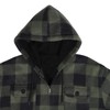 Yasumond Mens Warm Fleece Jackets Zip Up Plaid Flannel Sweatshirt