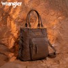 Wrangler x Montana West Stone-Washed Vintage Crossbody Shoulder Bag -