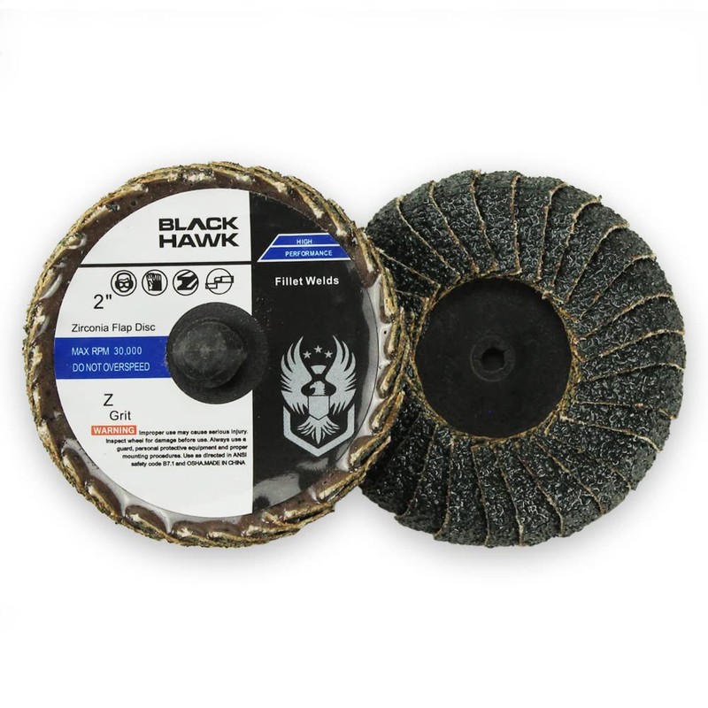 BHA Zirconia Curved Edge Fillet Weld Quick Change Flap Discs,