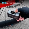 Mini Bike Tyre Pump with Gauge, CYCLAMI Max 150 PSI
