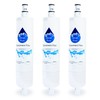 3-Pack Replacement for Brita WPRF-100 Refrigerator Water Filter - Compatible