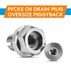 PFCKE M14.1-1.5x 15mm Oil Drain Plug Oversize Piggyback, Stainless Steel