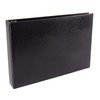 Better Office Products 7 Ring Executive Check Binder with Zipper