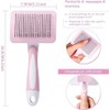 Vinabo Self-cleaning Pet Brush, Brush for Long and Short Hair,