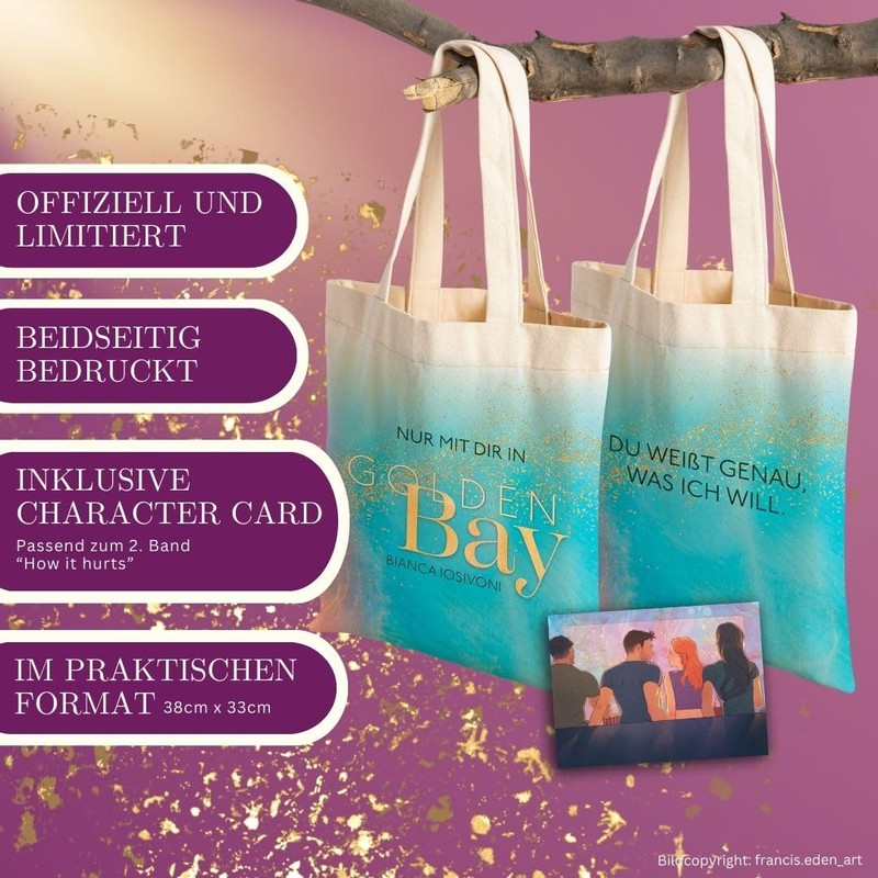 Golden Bay Shopper How It Hurts (Blue) Limited Edition with
