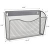EASEPRES Mesh 3 Pockets File Organizer Hanging File Organizer Vertical